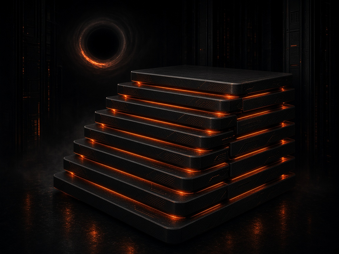 NulNet offsite backup abstract: stacked NVMe archive and sync drum